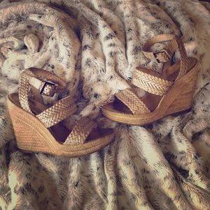 MICHAEL KORS JUNIPER ESPADRILLE WHITE GOLD SANDAL